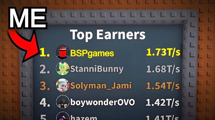 I Got #1 on the Leaderboard in 24 Hours! (Steal a Brainrot)