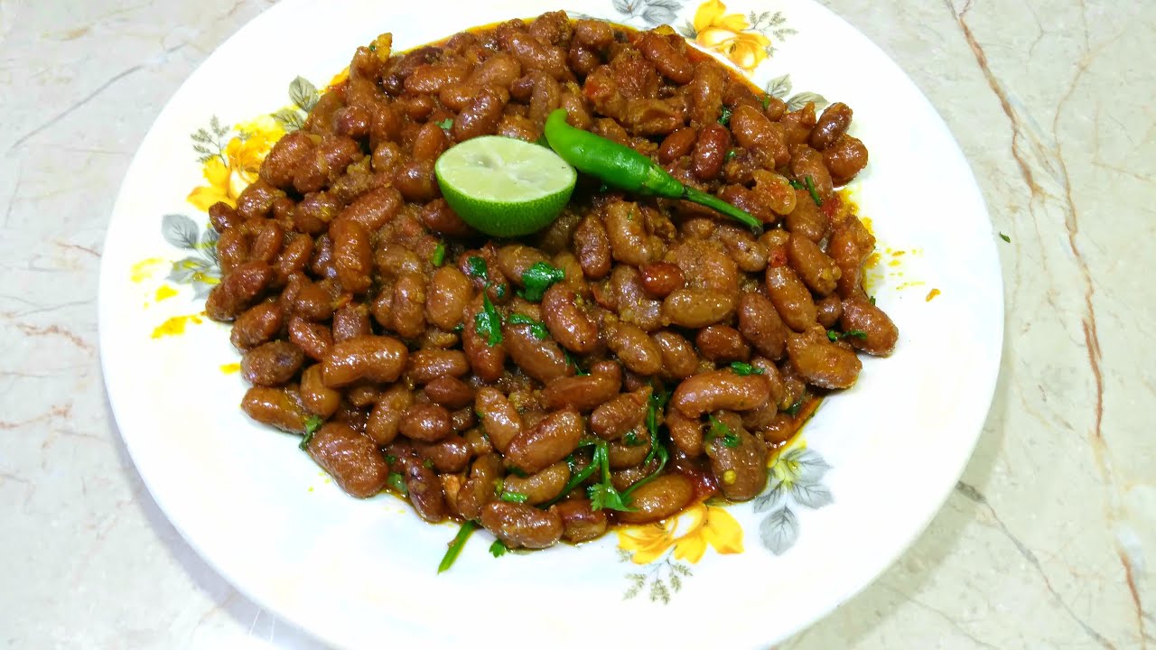 Fry Lobia, Red Bean Fry, Kidney Bean Fry Urdu/Hindi Recipe YouTube