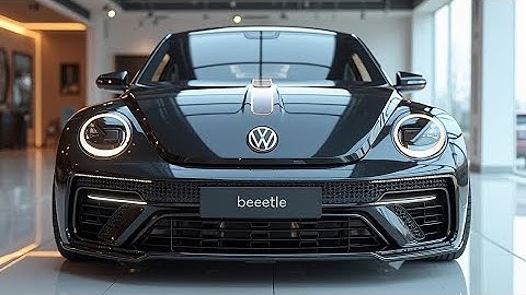 2026 Volkswagen Beetle EV REVEALED – Retro Looks, Tesla Tech! #carreview