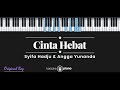 Cinta Hebat - Syifa Hadju & Angga Yuanda (KARAOKE PIANO - ORIGINAL KEY)