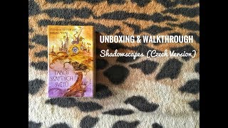 Unboxing & Flip Through of the Shadowscapes Tarot (Czech edition)