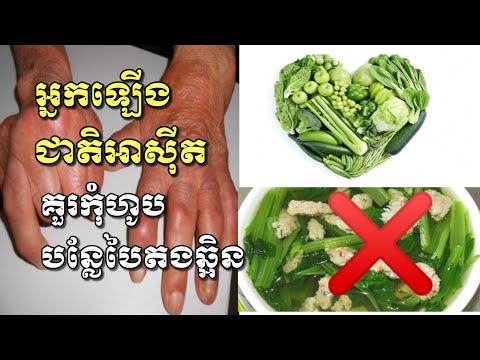 អ្នកឡើងជាតិអាសុីតគួរកុំហូបបន្លែបៃតងឆ្អិត /CAM Health/