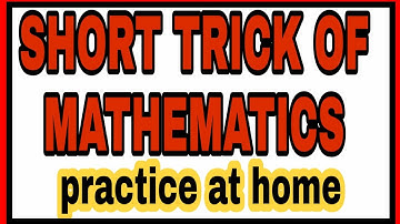 Short tricks of Mathematics    Competitive exams Bank SSC CAT etc pradeep sahajwani