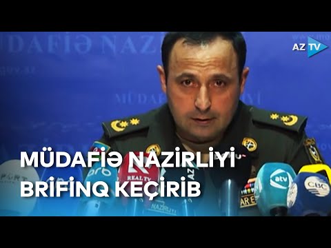 Müdafiə Nazirliyinin BRİFİNQİ