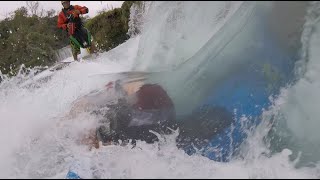 Close Call. kayaker gets Vertical Entrapment in México (#12 Carnage for All 2020)
