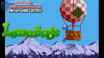 Amiga Game Intro: Lemmings (DMA Design/Psygnosis,1991)