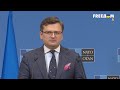 Украина – НАТО. Битва за Донбасс. Последствия агрессии РФ. Брифинг Кулебы в Брюсселе