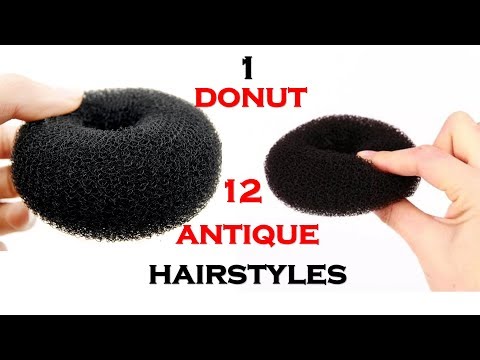 1-donut-12-quick-hairstyles-||-ladies-hair-style-||-medium-length-hairstyles-||-nice-hairstyles