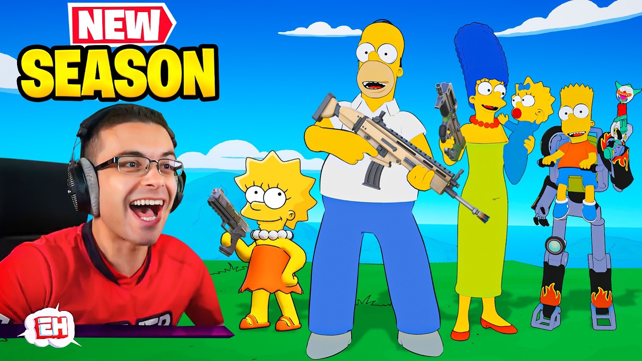 Early Access to The Simpsons Season in Fortnite! - YouTube