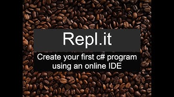 How to program in c# using repl.it