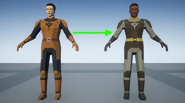 UE5 - in-engine character color change - 5.1 and up
