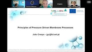 Principles of Pressure Driven Membrane Processes - Prof. João Crespo