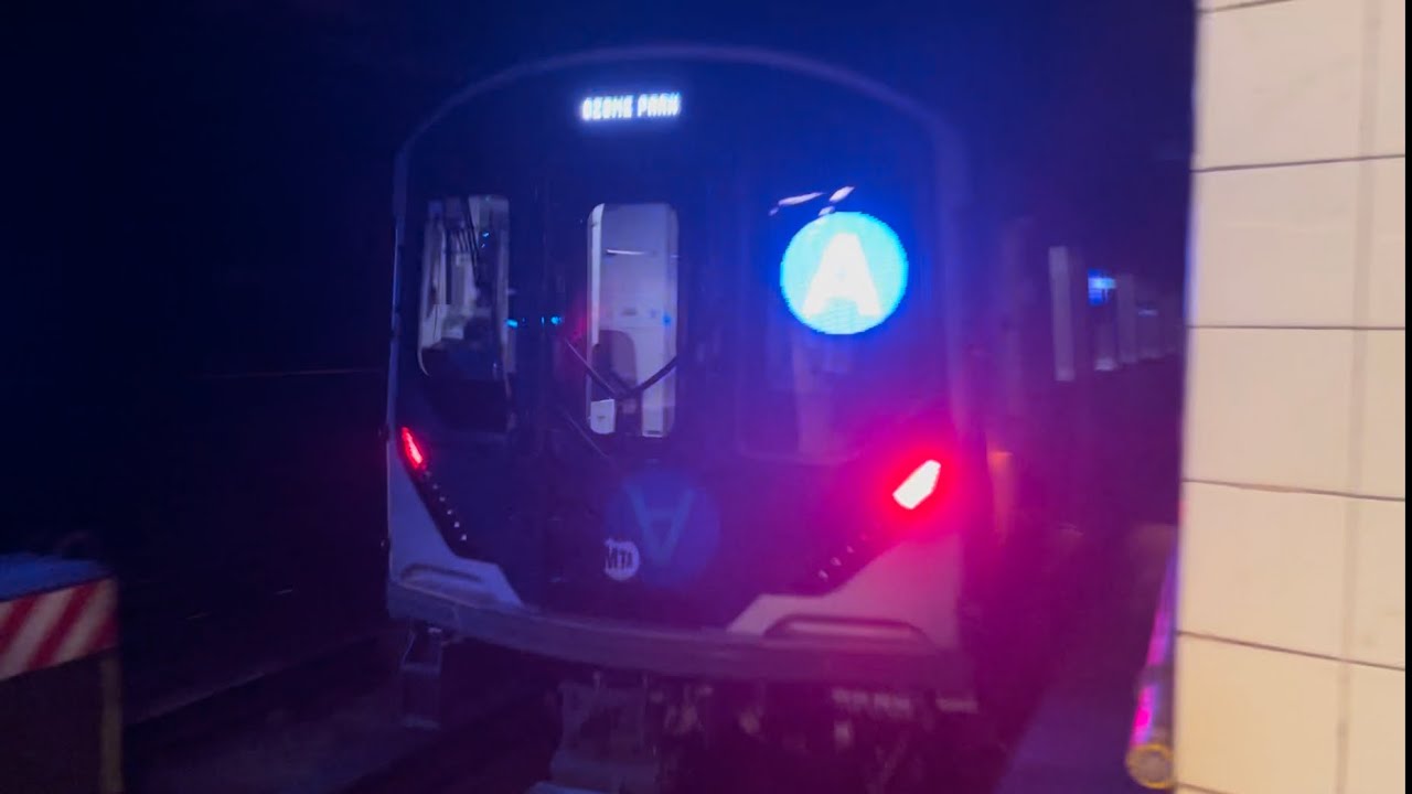 R211A 4070-4079 Production set leaving Jay St-MetroTech