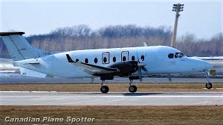 Air Canada Express Beech 1900 Takeoff at Montreal-Trudeau Airport (YUL)