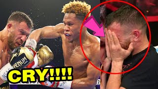 MAD DEVIN HANEY EXPLODES ON SORE LOSER VASILIY LOMACHENKO POSTS CRYING MEME PIC