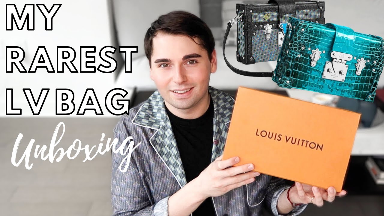 RARE LV PETITE MALLE UNBOXING  WHAT FITS INSIDE THE LOUIS VUITTON PETITE  MALLE + DETAILED REVIEW 
