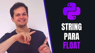 Converter string para float em Python 3