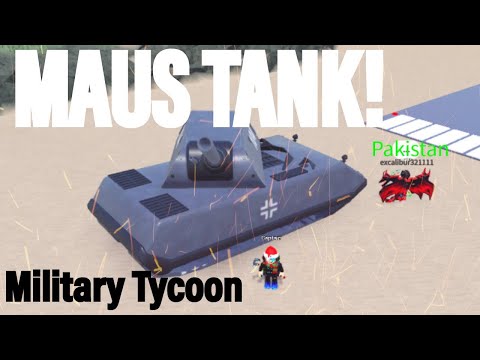 How to get the new MAUS Tank in War Tycoon (Roblox) #War #wartycoon #w