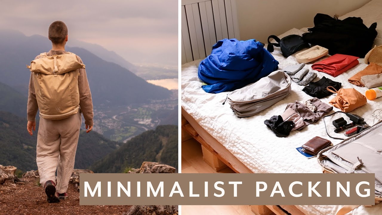 Minimalist Packing | 10 Days in Switzerland with a Light Backpack - YouTube