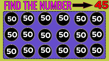 Find the Odd One Out ۔ Challenge your Observation Skills ۔ Number and Letter Edition 