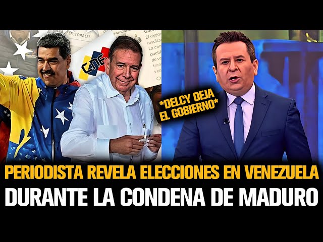 PERIODISTA REVELA ELECCIONES EN VENEZUELA DURANTE LA CONDENA DE MADURO