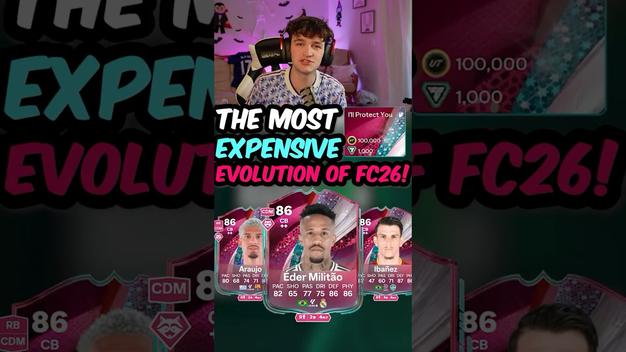 🔥THE MOST EXPENSIVE EVO OF FC26! YOU CAN MAKE A CRAZY CB CARD!!🤯