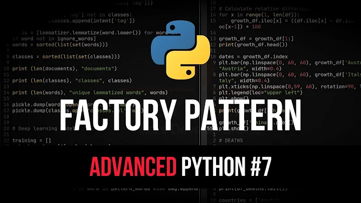 Factory Design Pattern - Advanced Python Tutorial #7
