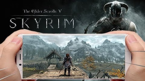 skyrim на android exagear WE 6.0 (Turnip+Zink) Snapdragon 865 test 2