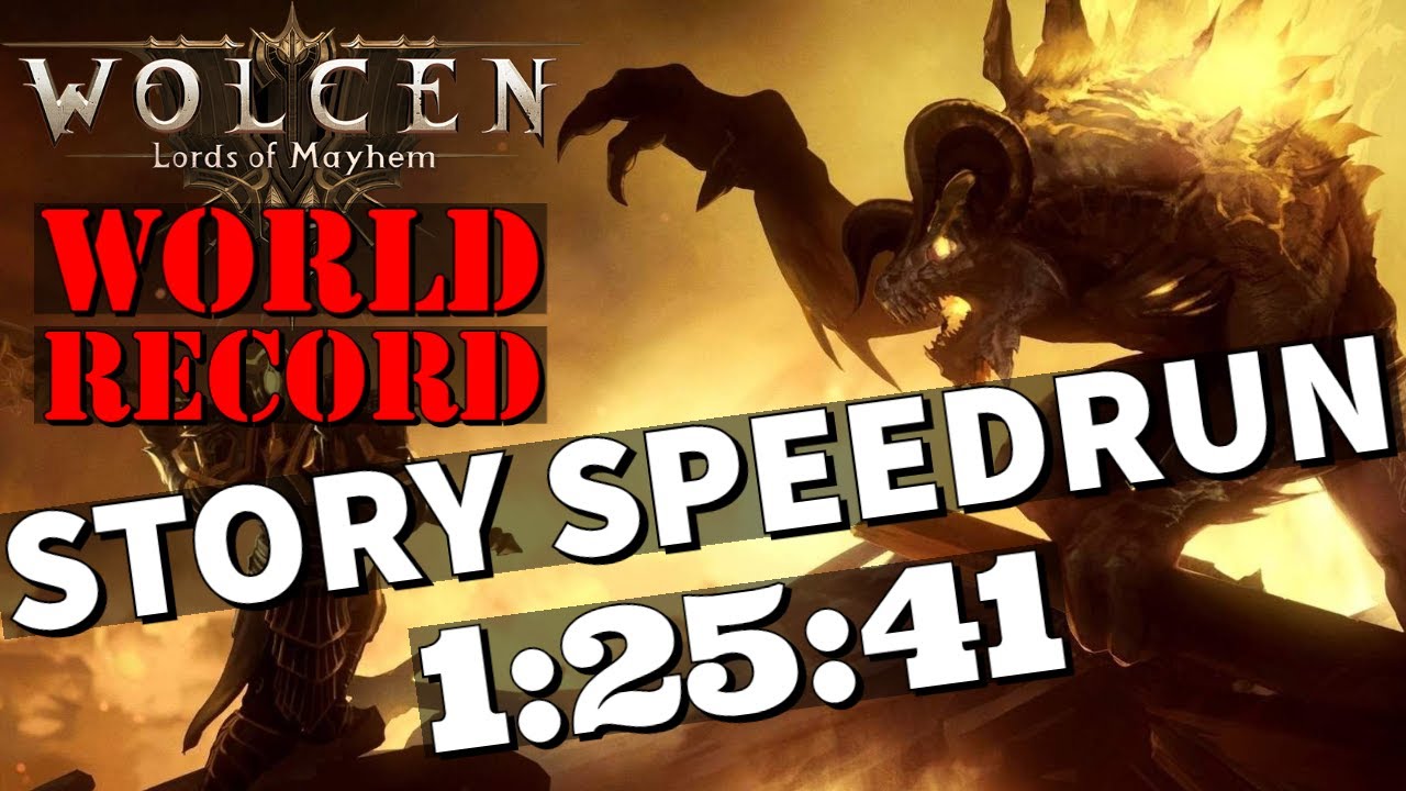 Wolcen - Story Speedrun World Record 