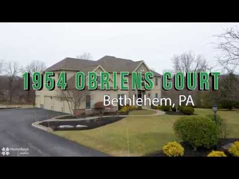 1954 Obriens Court, Bethlehem, PA home video tour