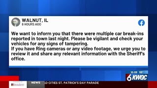 Multiple car break-ins reported in Walnut