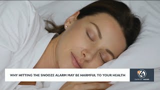 Why hitting the snooze could be causing harm