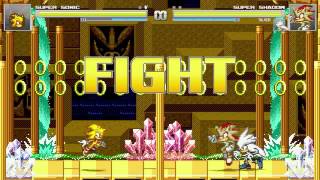 AN Mugen Request #399: Super Sonic VS Super Shadow & Sliver