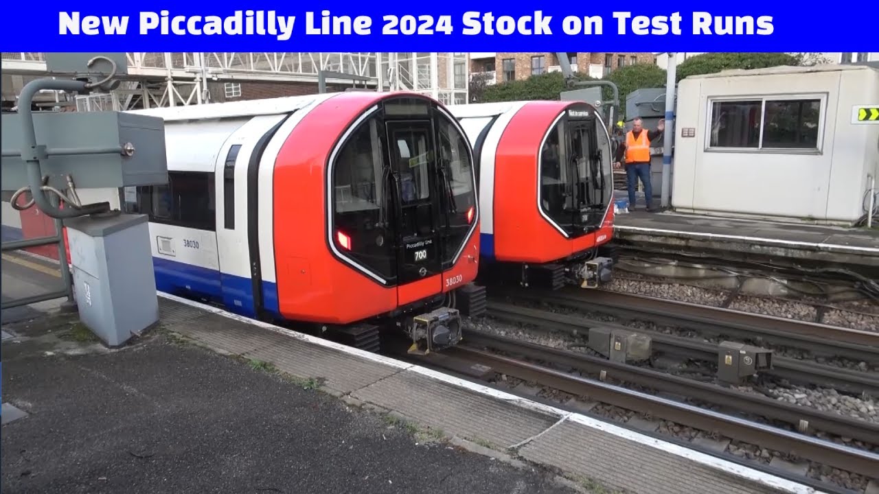 London Underground Brand New 24TS  on Test Runs