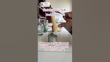 Xanthoproteic test for protein with Practical Guru Monu Sharma