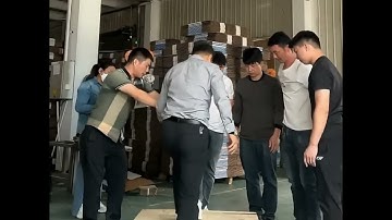 Compression test of corrugated boxes