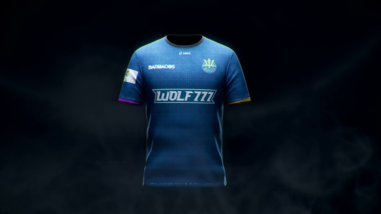 Presenting the Barbados Royals' CPL 2021 Team Jersey!