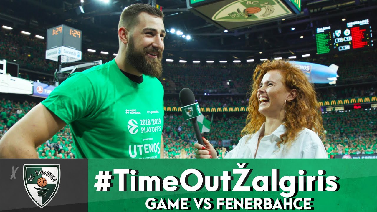 #TimeOutŽalgiris Se04 Ep21 (EuroLeague Playoffs Game 3 vs Fenerbahce)