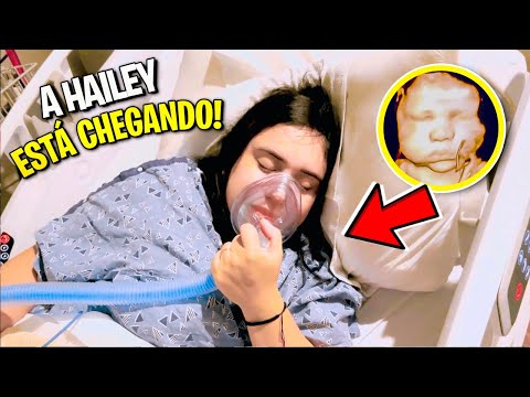 A BEBÊ HAILEY VAI NASCER! PARTO no HOSPITAL dos ESTADOS UNIDOS da NOSSA BEBÊ - Pai Também Vloga