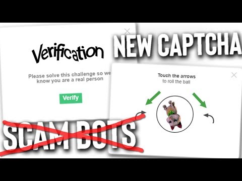 New Captcha Stops Roblox Scam Bots Youtube