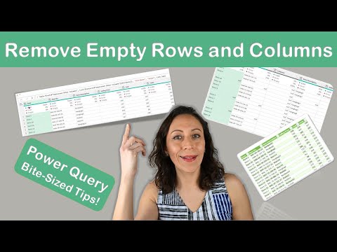 Easy Way To Dynamically Remove Empty Rows And Columns