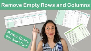 Easy Way To Dynamically Remove Empty Rows And Columns