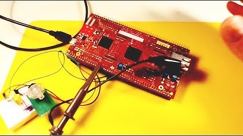 TI Hercules Safety Microcontroller: Rotary Encoder controls PWM