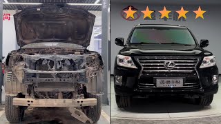 I BOUGHT A LEXUS 570 AND COMPLETELY RESTORED IT – MY 18-YEAR-OLD DREAM HAS COME TRUE!