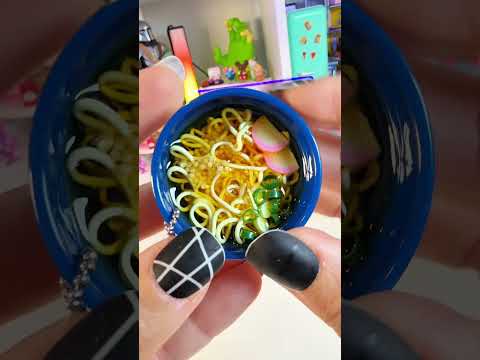 Yume Minis Noodles, Candy, Boba + Veggie #minis #asmr