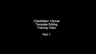 Template Editing: Getting Started