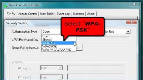 Procedure on how to install CW 150UB High Power Long Range Wireless N USB Network Adapter as your Access point in Windows Vista