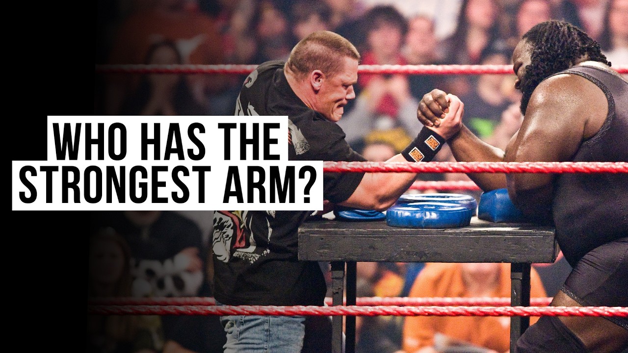 Who’s the strongest? 1 hour of arm-wrestling showdowns | Cena, Triple H, Khali and MORE!
