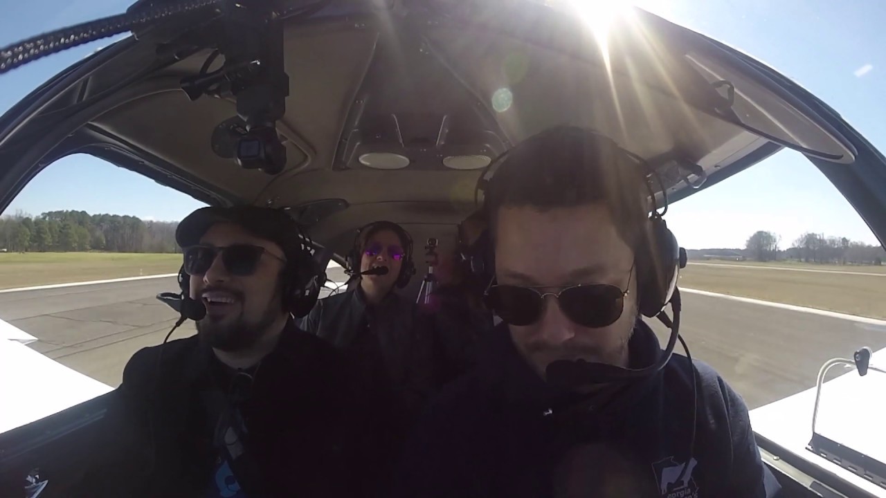 Landing at Dalton Municipal Airport (KDNN) to visit Dalton Brewing