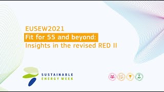 EUSEW2021 | Fit for 55 and beyond: Insights in the revised RED II